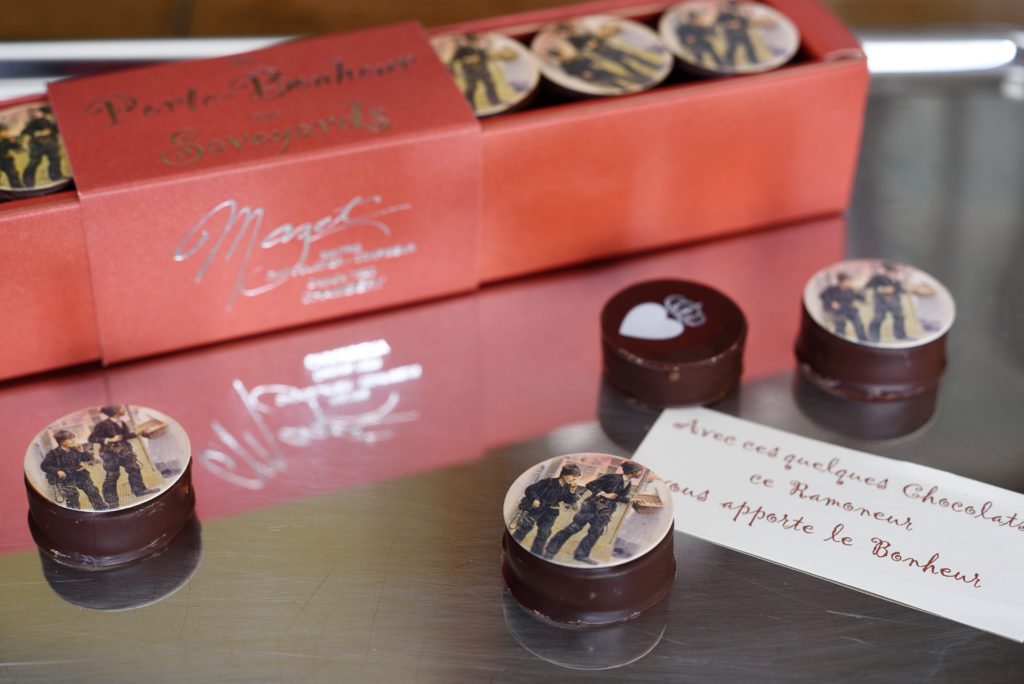 Un grand week-end à Chambéry : Le chocolat "Le Ramoneur" du chocolatier Mazet