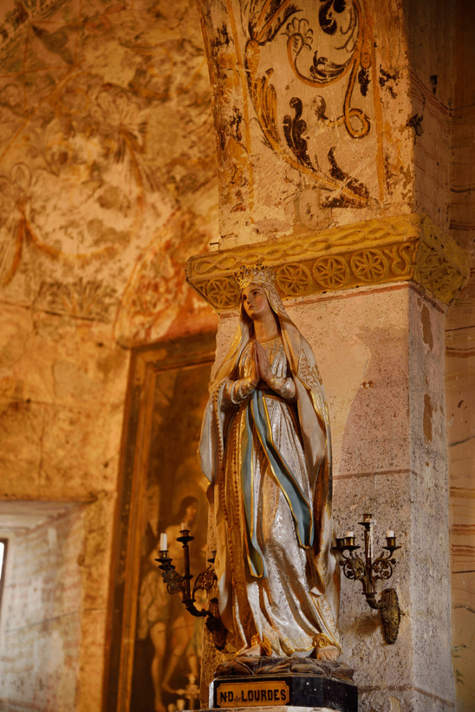 patrimoine architectural religieux - Ariège- Notre Dame de Vic - Oust