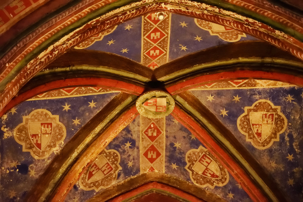 Notre-Dame du Bourg - Rabastens - Tarn - plafond d'une chapelle