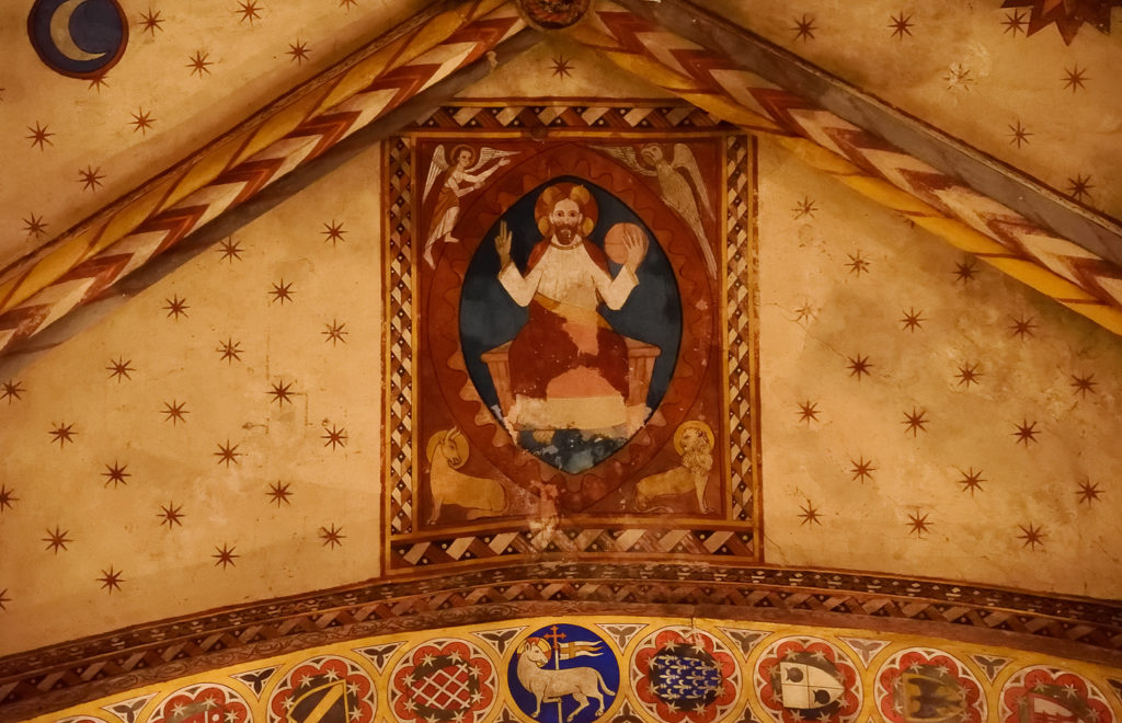 Notre-Dame du Bourg - Rabastens - Tarn - détail plafond 