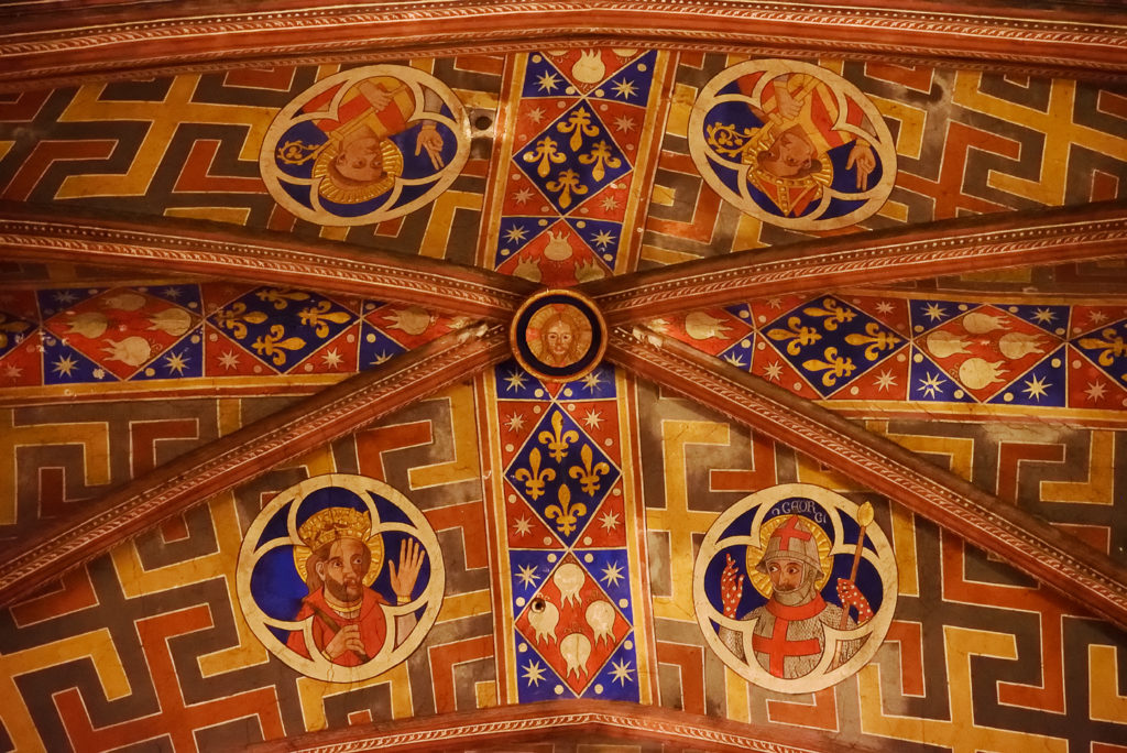 Notre-Dame du Bourg - Rabastens - Tarn - détail du plafond