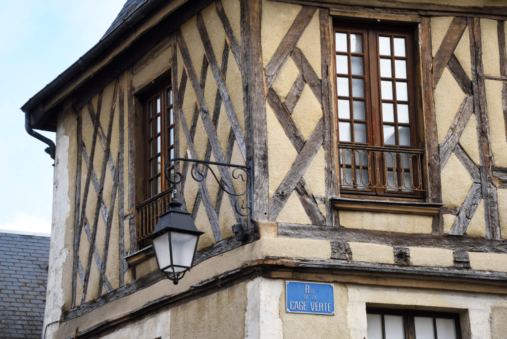 façade maison à Bourges