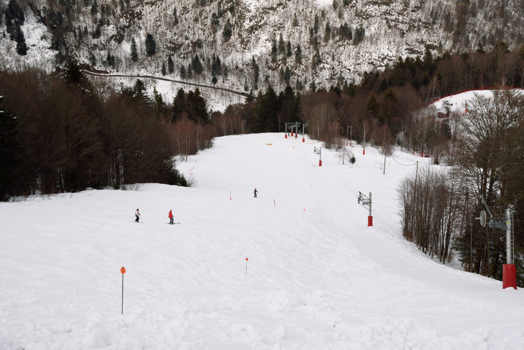 piste de ski alpin au Ballon d'Alsace
