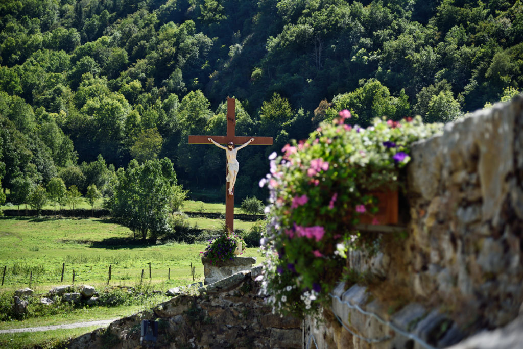 patrimoine architectural religieux - Ariège-vallée d'Orlu - calvaire
