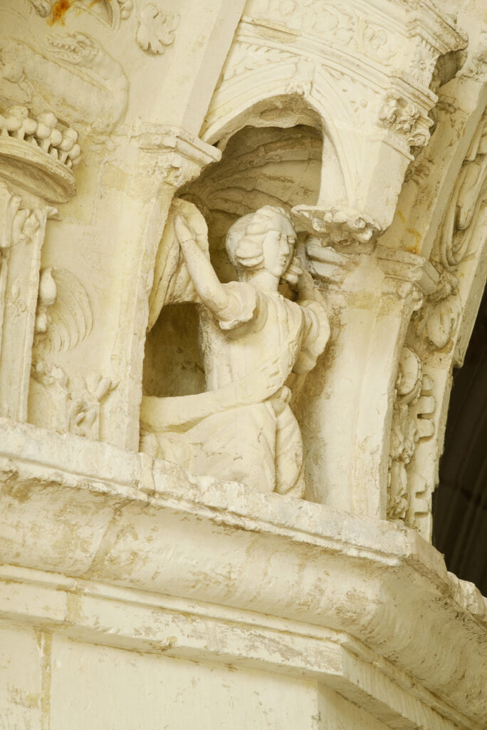 REMARQUABLE : L'Abbaye Royale de Fontevraud. détail